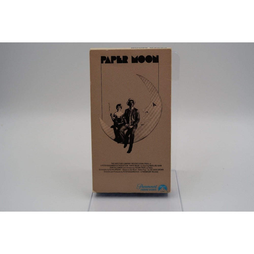 Paper Moon VHS Paramount 1st Ed. 1973 1980 Ryan Tatum O'Neal
